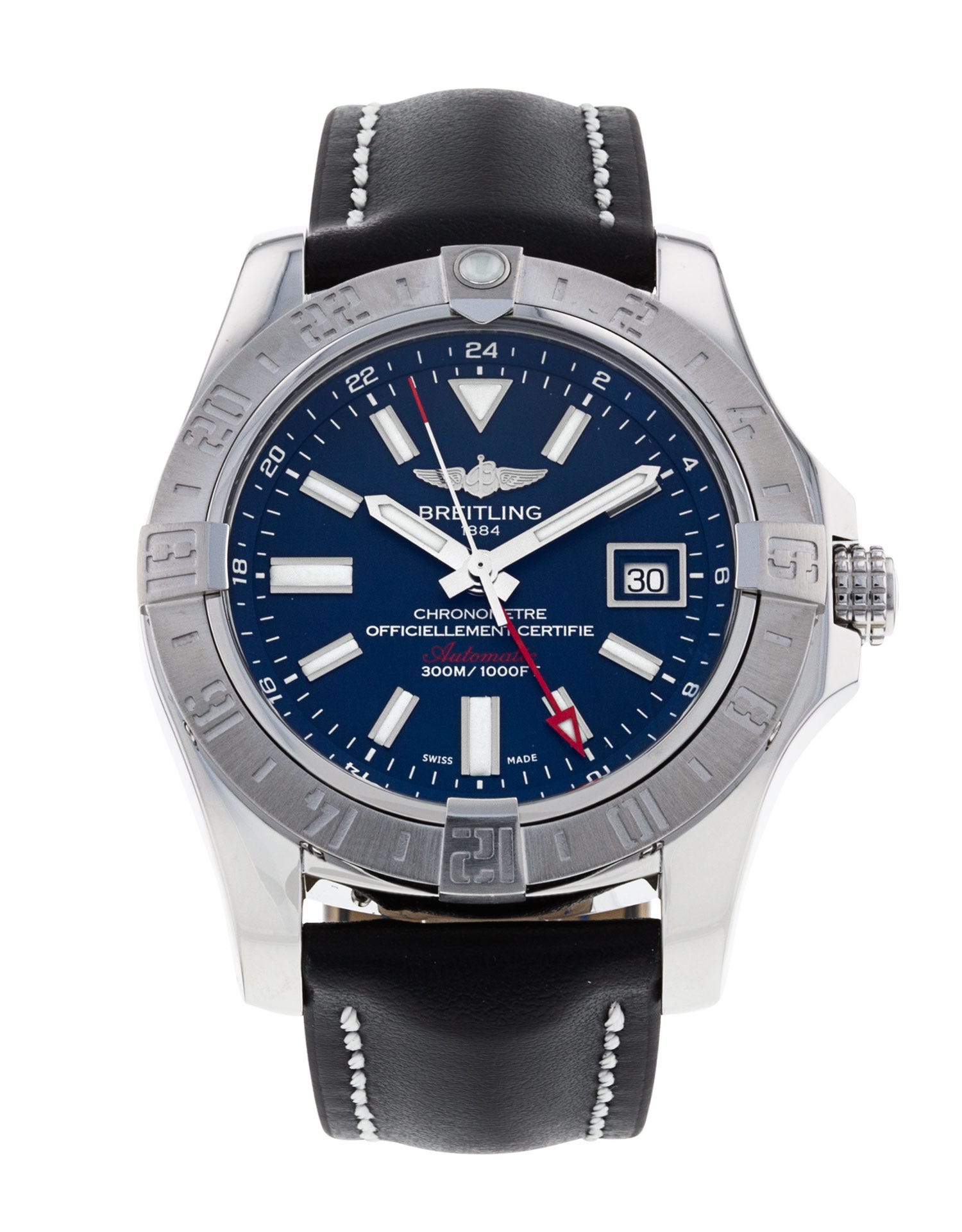 Pre-Owned Breitling Avenger II GMT Watch