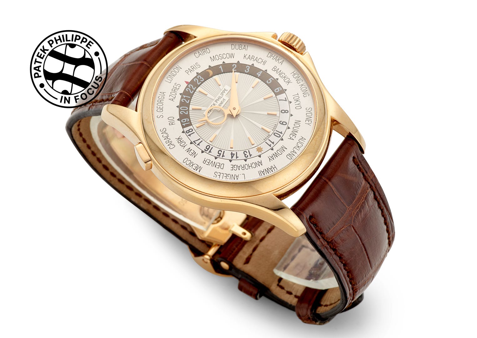 A reference 5130 with distinctive circular hour hand. Image: Bonhams