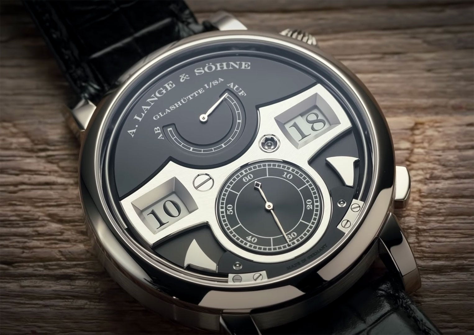 A. Lange & Söhne is a brand from the small town of Glashütte in Germany
