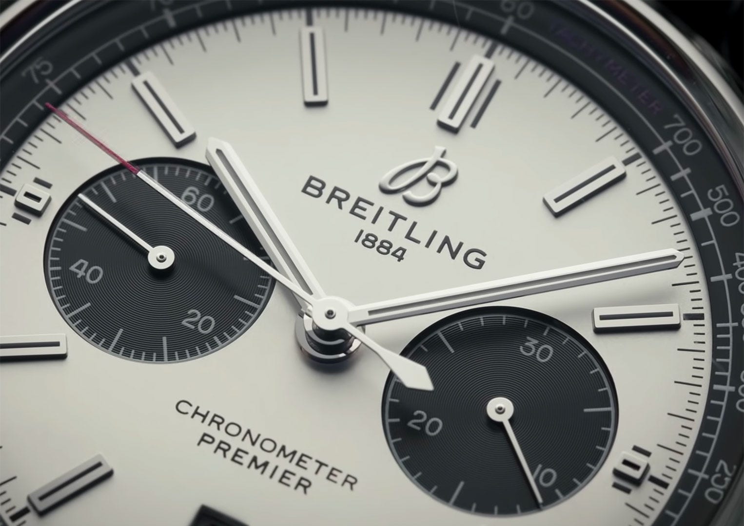 Breitling have collaborated with and produced clocks for car maker Bentley since 2003
