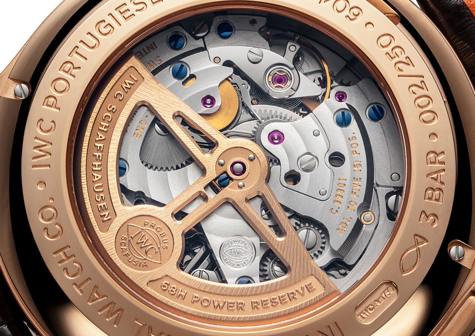 IWC or International Watch Company is owned by the Richemont group