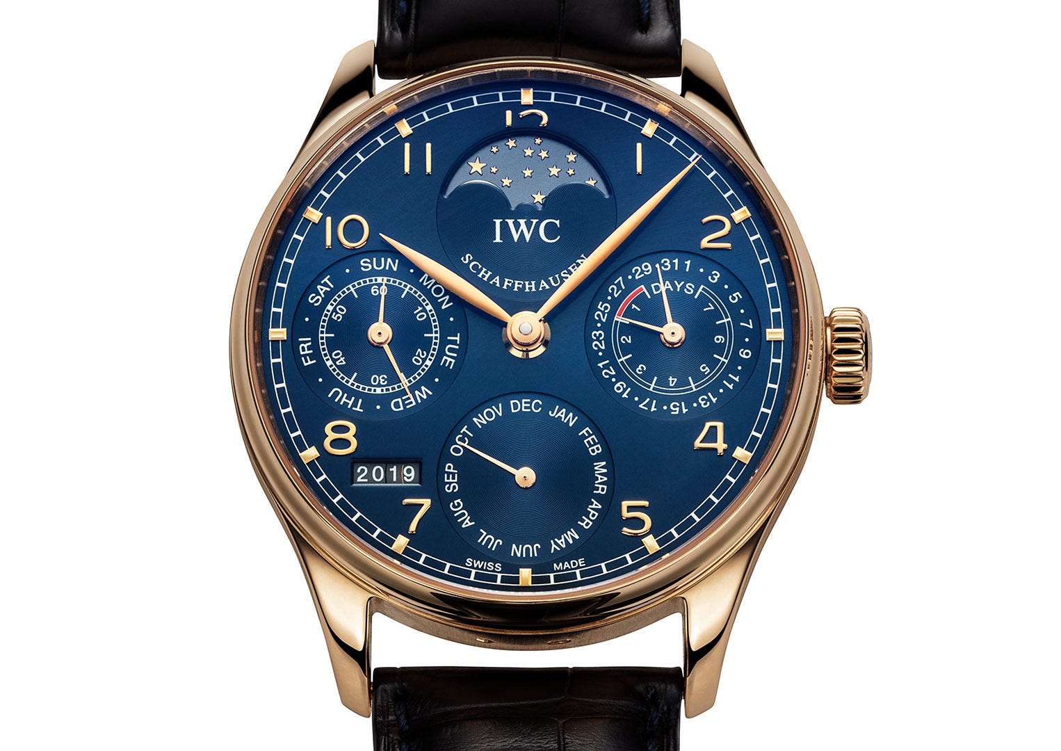 IWC was first founded in 1868, Schaffhausen, Switzerland