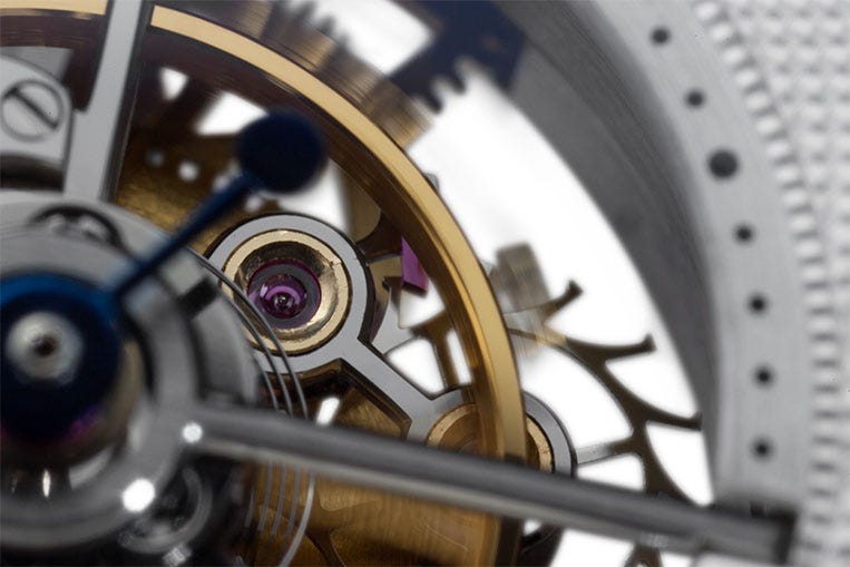 Tourbillons are especially useful in pocket watches because how they are worn